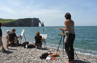 Francesco Fontana Painting Workshops in France and Italy